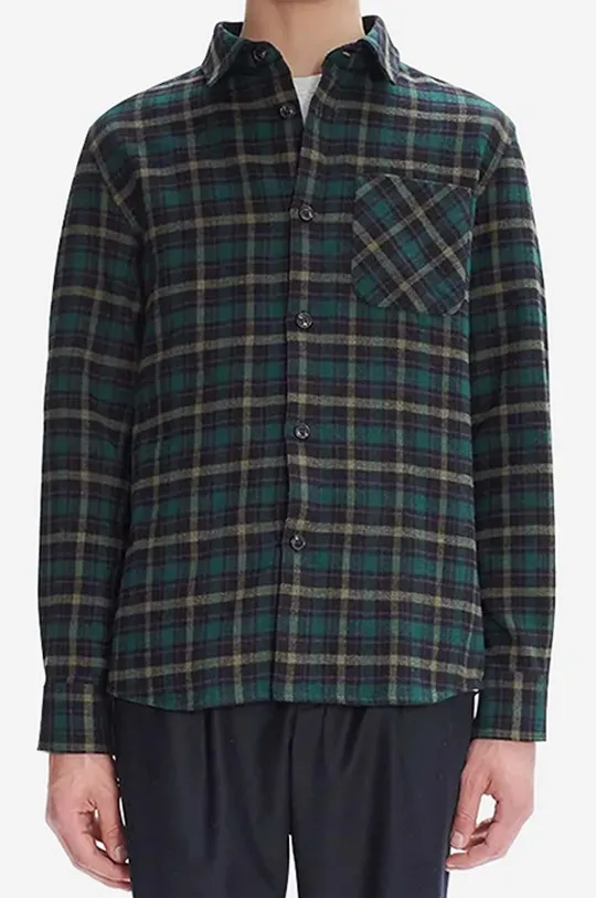 A.P.C. wool blend shirt Surchemise Trek Men’s