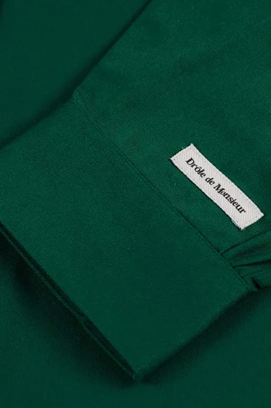 Памучна риза Drôle de Monsieur NFPM SH119 FOREST/GREEN