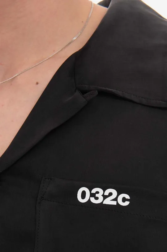 Košeľa 032C Inverted Bowling Shirt čierna