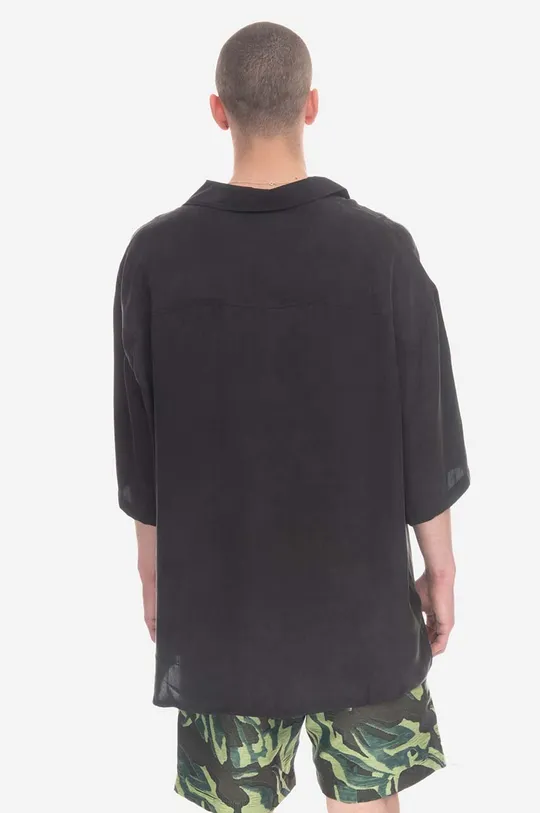 black 032C shirt Inverted Bowling Shirt