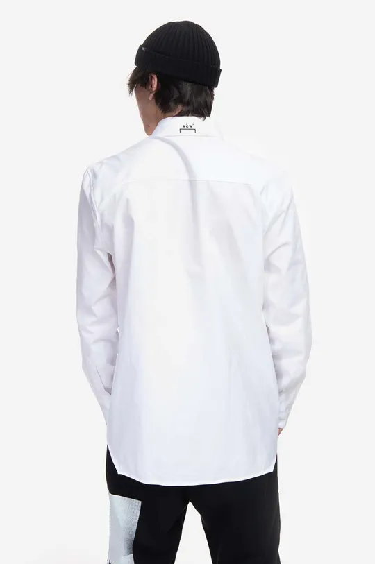 Памучна риза A-COLD-WALL* Pawson Shirt ACWMSH078 WHITE 100% памук