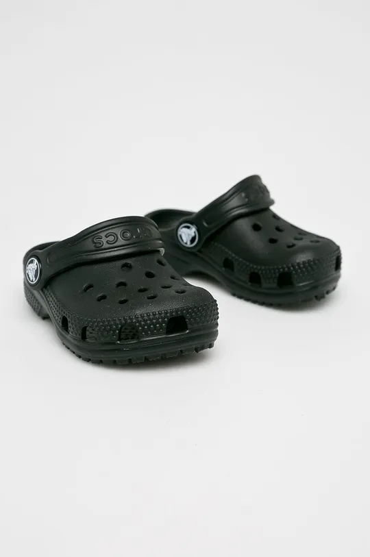 Crocs - Detské šľapky čierna