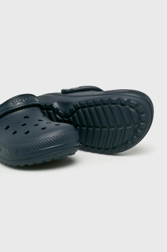 sötétkék Crocs papucs Classic Lined Clog