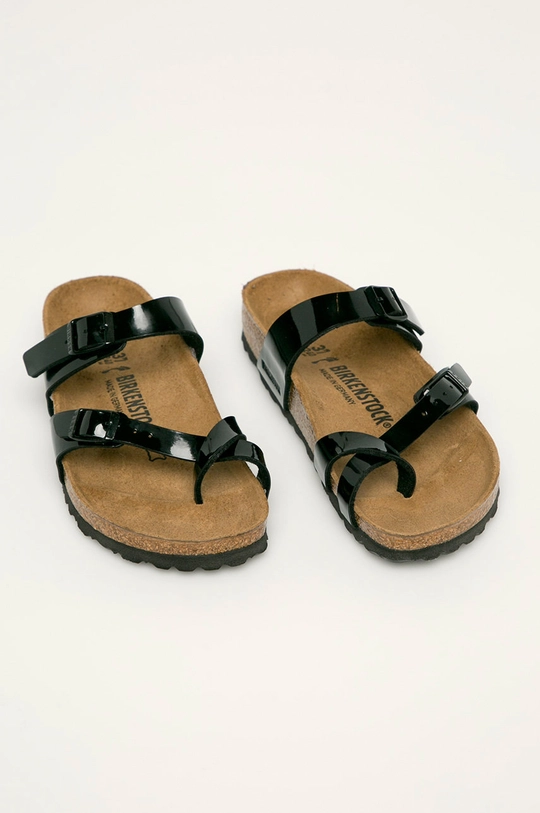 Birkenstock papuci Mayari negru