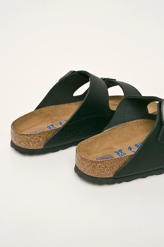 Birkenstock - Kožne natikače Arizona  Vanjski dio: Prirodna koža Unutrašnjost: Prirodna koža Potplat: Sintetički materijal