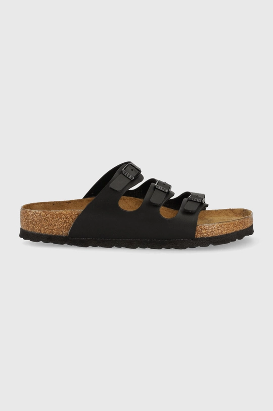 czarny Birkenstock klapki Florida Damski