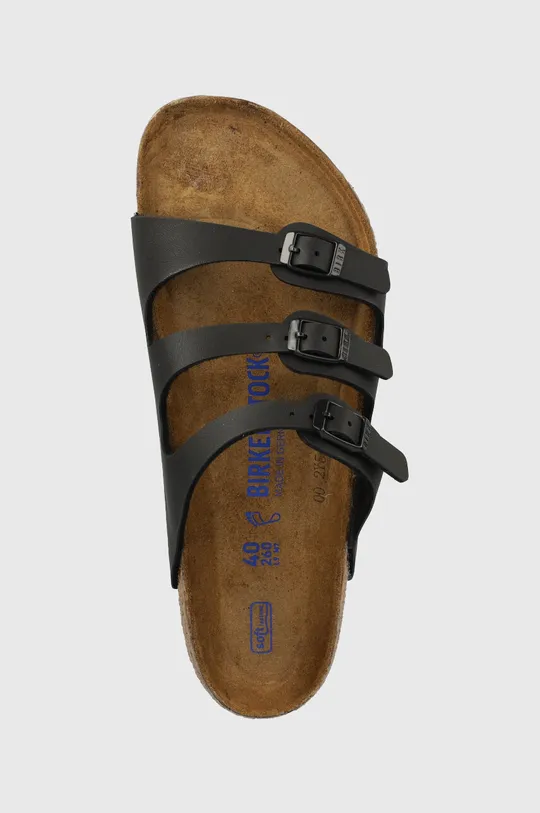 чёрный Шлепанцы Birkenstock Florida