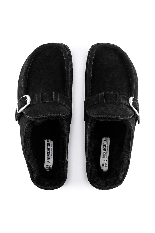 Kožne natikače Birkenstock Buckley Shearling Ženski