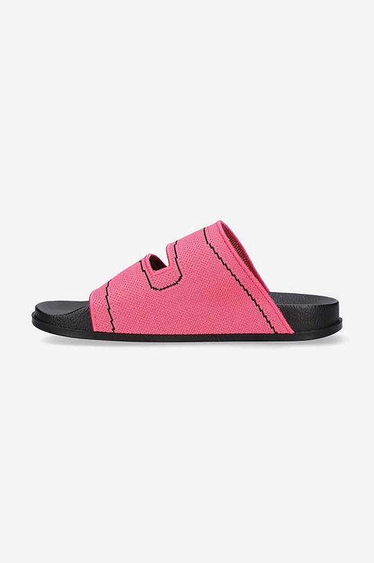 Marni klapki Sandal Cholewka: Materiał tekstylny, Wnętrze: Materiał tekstylny, Podeszwa: Materiał syntetyczny, Wkładka: Materiał syntetyczny, Skóra naturalna