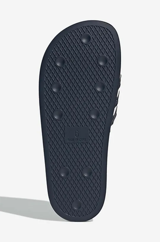adidas Originals leather sliders Adliette navy