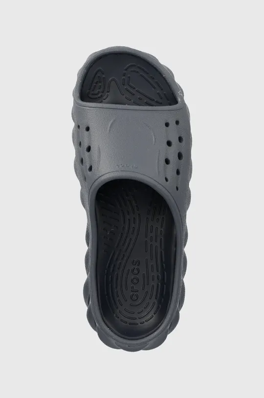 blue Crocs sliders 208170