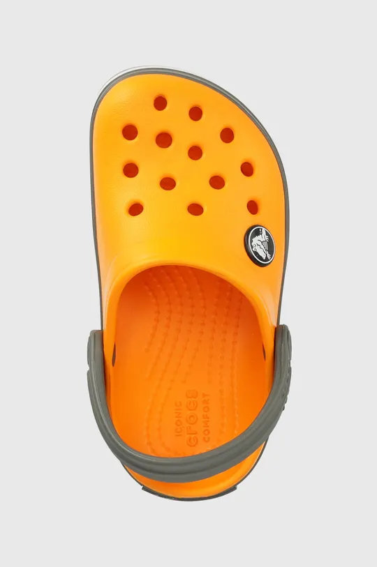 πορτοκαλί Παιδικές παντόφλες Crocs CROCBAND 204537