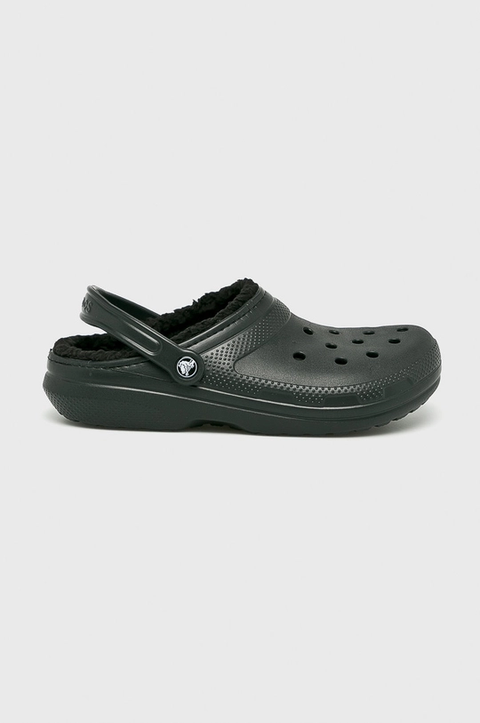 fekete Crocs papucs Classic Lined Clog Férfi