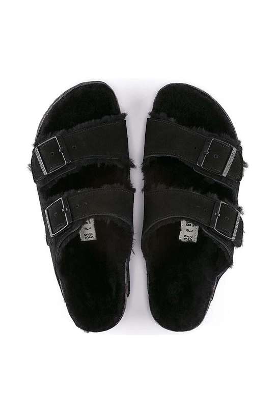 Kućne papuče od brušene kože Birkenstock Arizona Shearling Muški