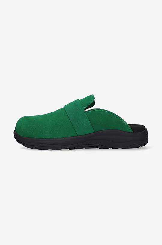 Suicoke suede sliders x Tom Wood  Uppers: Suede Inside: Textile material Outsole: Synthetic material
