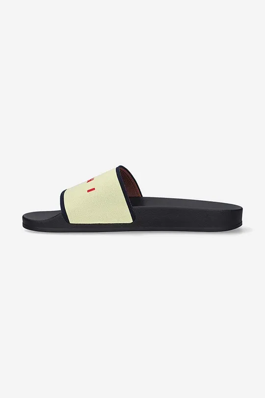 Marni sliders Sandal  Uppers: Textile material Inside: Synthetic material, Textile material Outsole: Synthetic material