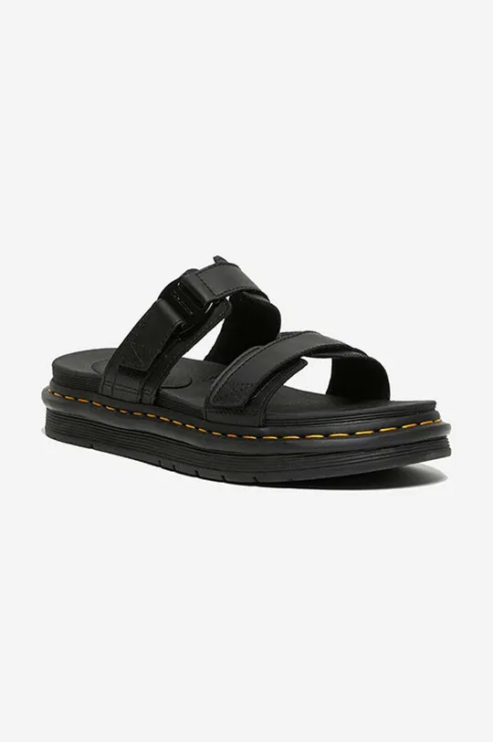 Dr. Martens leather sliders Chilton  Uppers: coated leather Inside: coated leather Outsole: Synthetic material