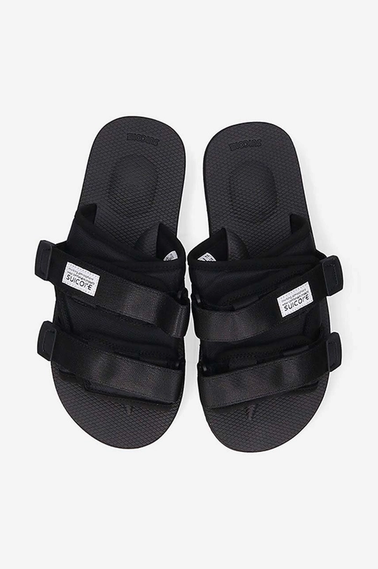 black Suicoke sliders MOTO-CAB