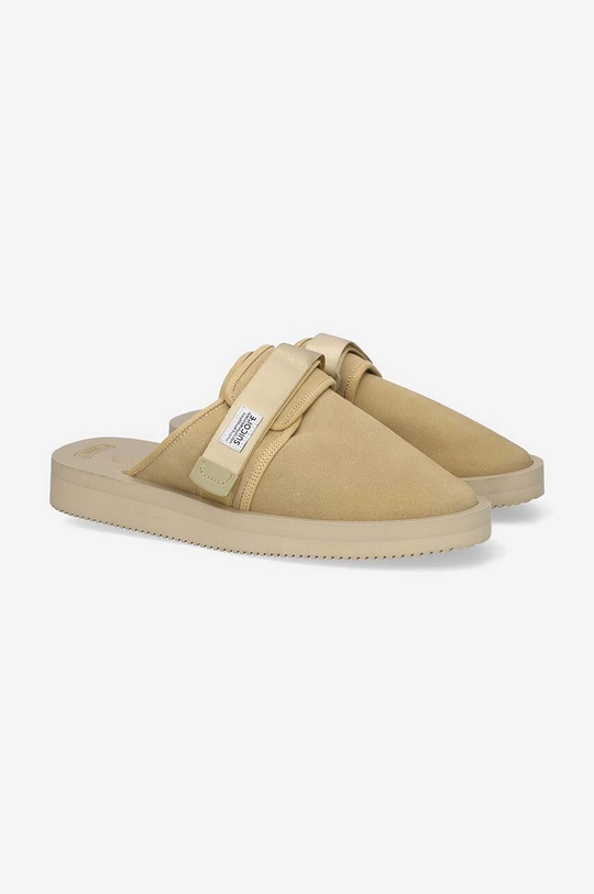 Suicoke papuci din piele ZAVO-VS  Gamba: Piele intoarsa Interiorul: Material sintetic Talpa: Material sintetic