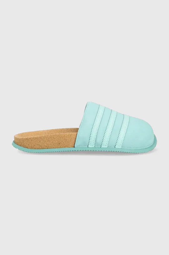 turquoise adidas slippers Adimule Lea Unisex