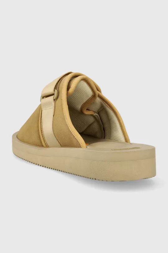 Suicoke suede sliders  Uppers: Suede Inside: Synthetic material Outsole: Synthetic material