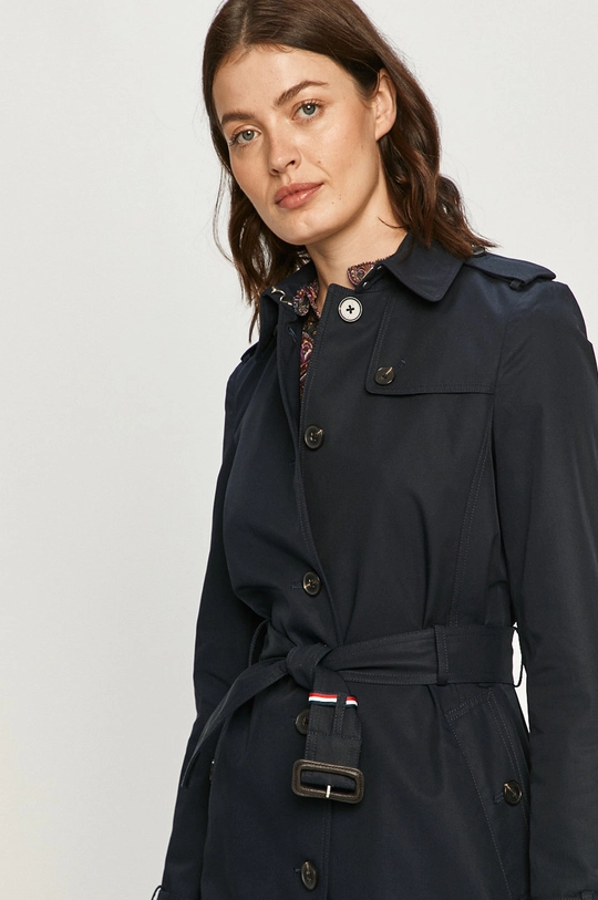 mornarsko modra Tommy Hilfiger trench plašč