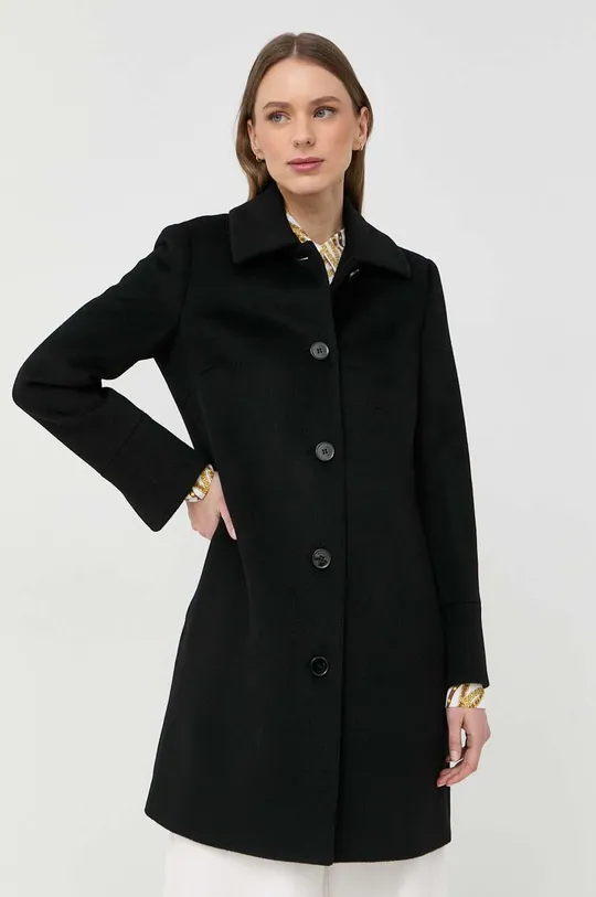 μαύρο Μάλλινο παλτό MAX&Co.