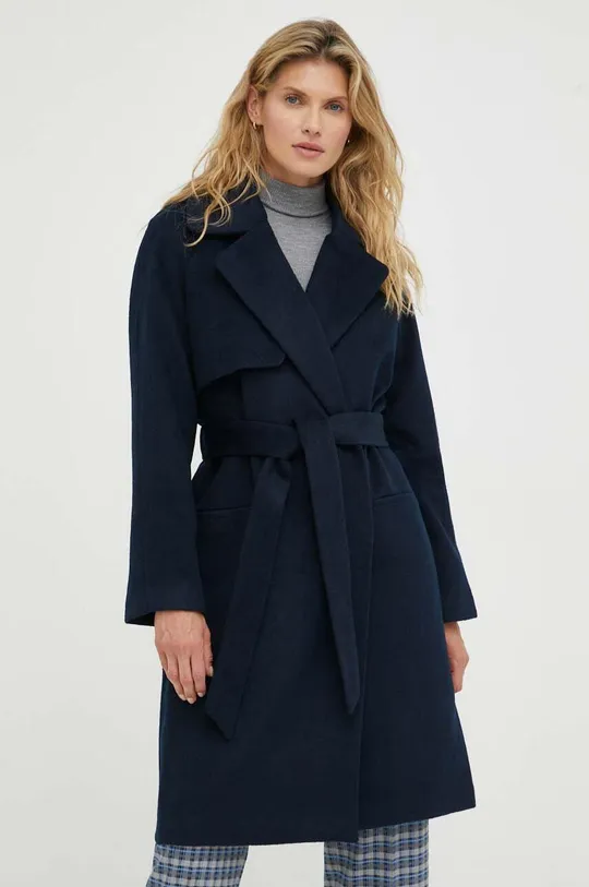 σκούρο μπλε Μάλλινο παλτό 2NDDAY Livia Γυναικεία