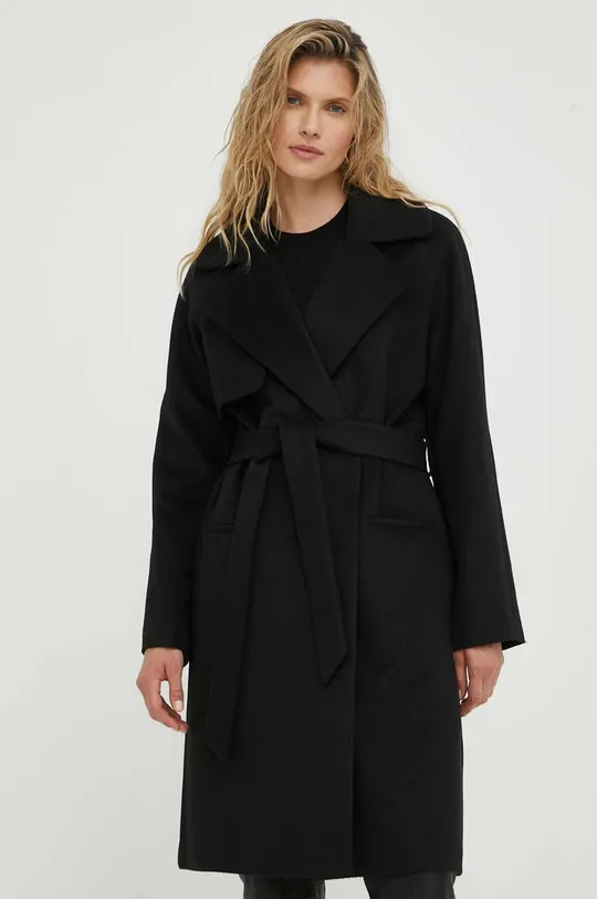 2NDDAY cappotto in lana Livia nero