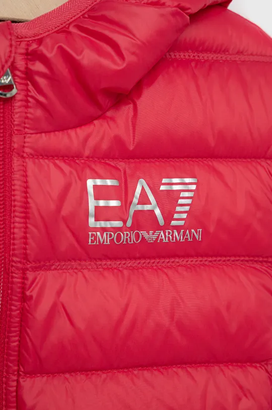 EA7 Emporio Armani - Детская пуховая куртка 104-134 cm <p> 
Подкладка: 100% Полиамид 
Наполнитель: 10% Перья, 90% Пух 
Основной материал: 100% Полиамид</p>