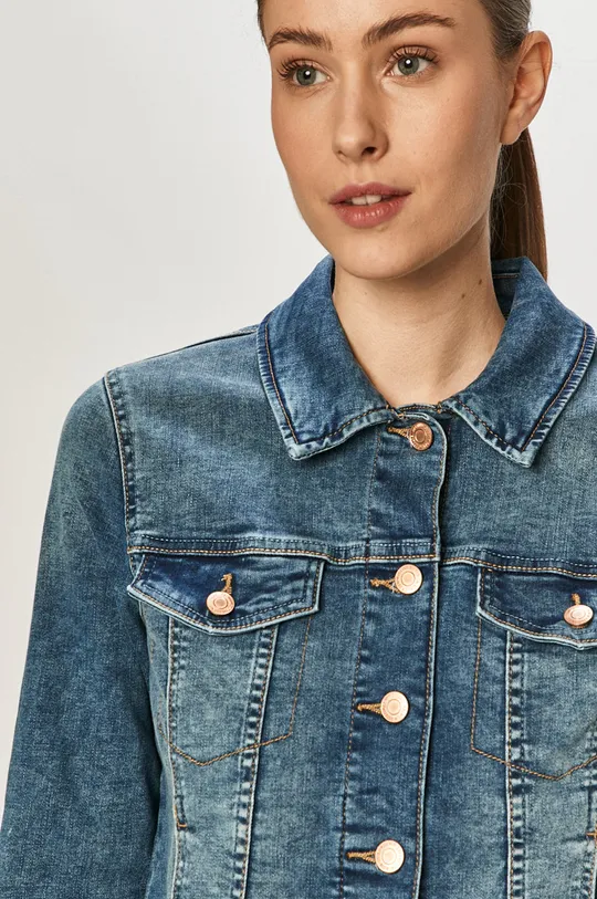 niebieski Vero Moda Kurtka jeansowa