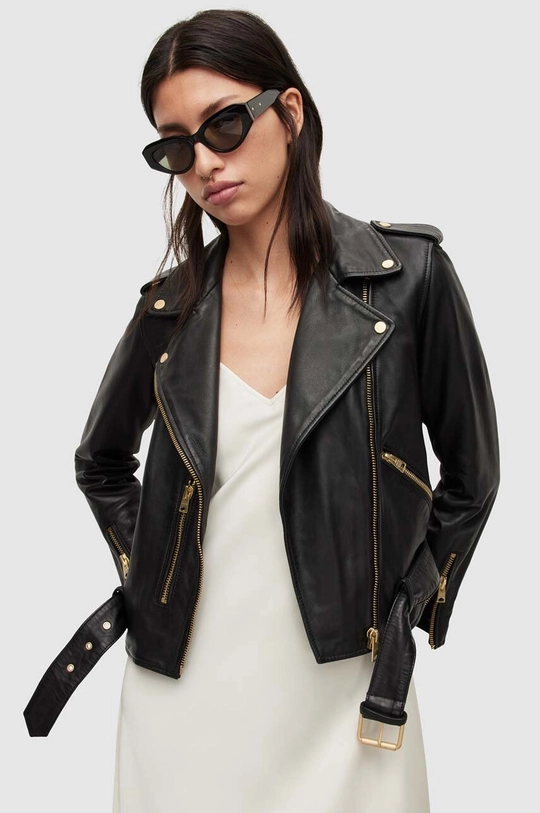 Δερμάτινο jacket AllSaints  100% Φυσικό δέρμα