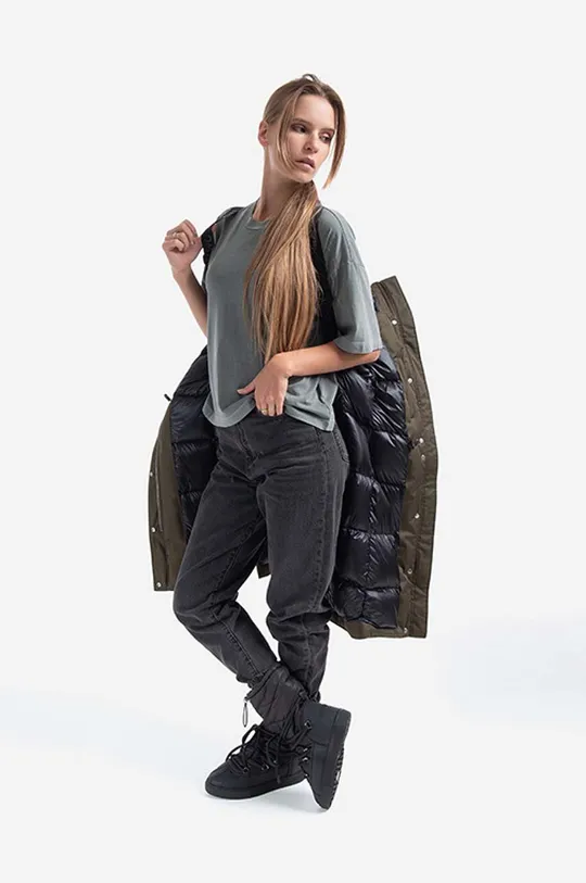 Pernata parka jakna Woolrich Yetna Raccoon