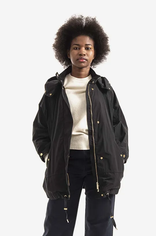 nero Woolrich giacca City Anorak Donna