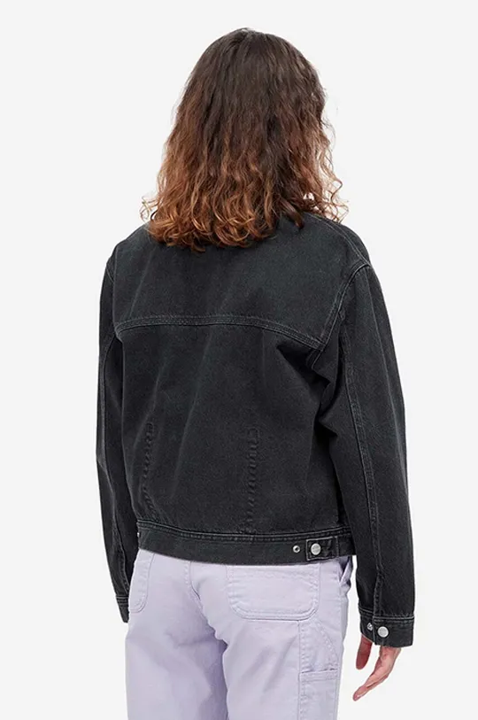 Carhartt WIP denim jacket Nora Jacket black