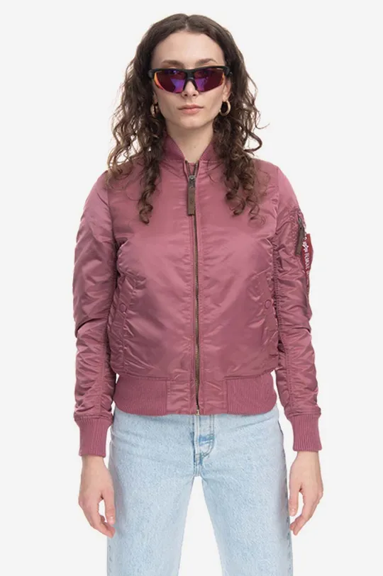pink Alpha Industries bomber jacket MA-1 VF 59 Women’s