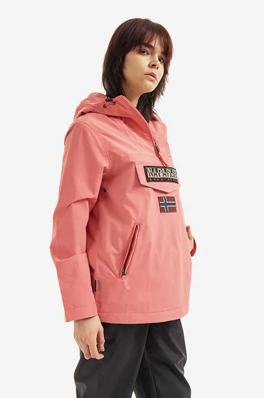 pink Napapijri rain jacket Women’s