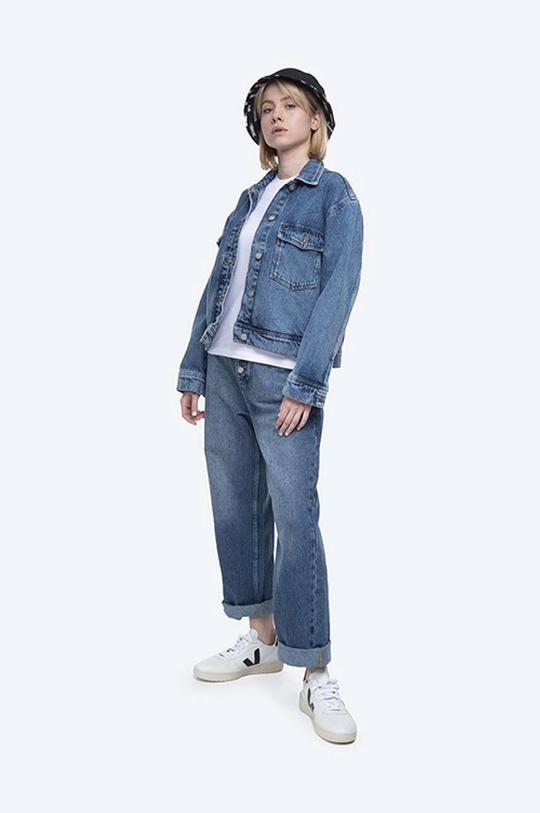 Wood Wood cotton denim jacket blue