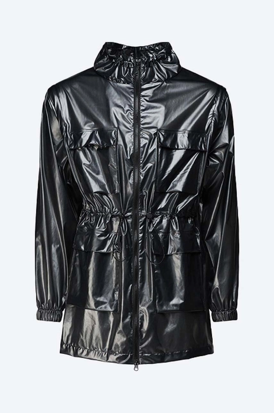 Pršiplášť Rains Zip Off Parka Rains Ultralight 1846 SHADOW BLACK  Základná látka: 100 % Polyester Pokrytie: 100 % Polyuretán