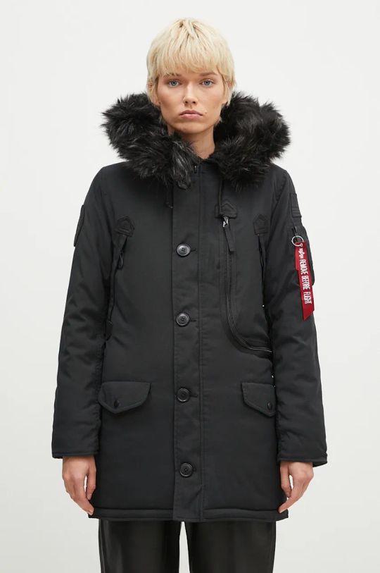 Alpha Industries kurtka Polar Jacket pozostałe czarny 123002.404