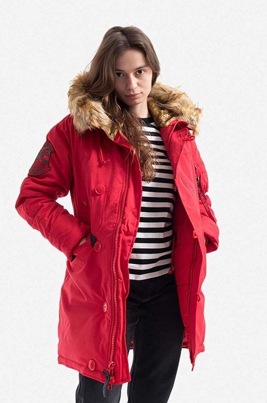 red Alpha Industries jacket Explorer Women’s