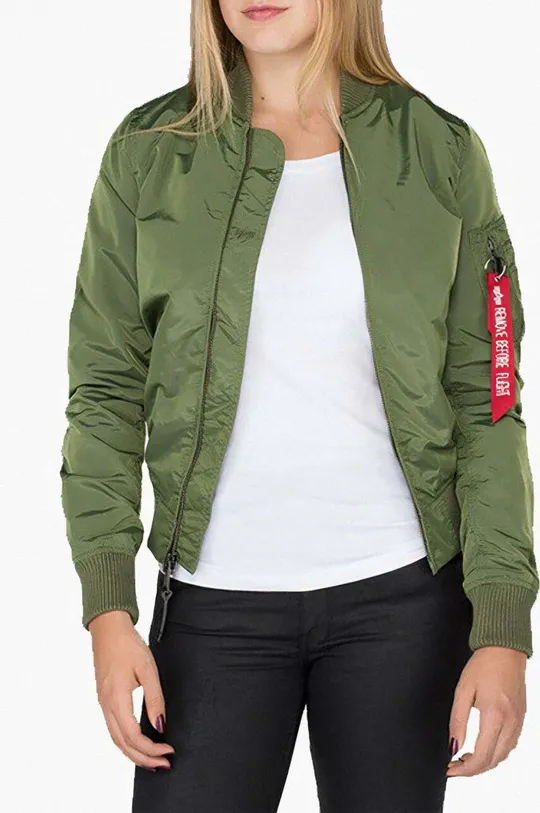 green Alpha Industries bomber jacket MA-1 TT 141041 01 Women’s