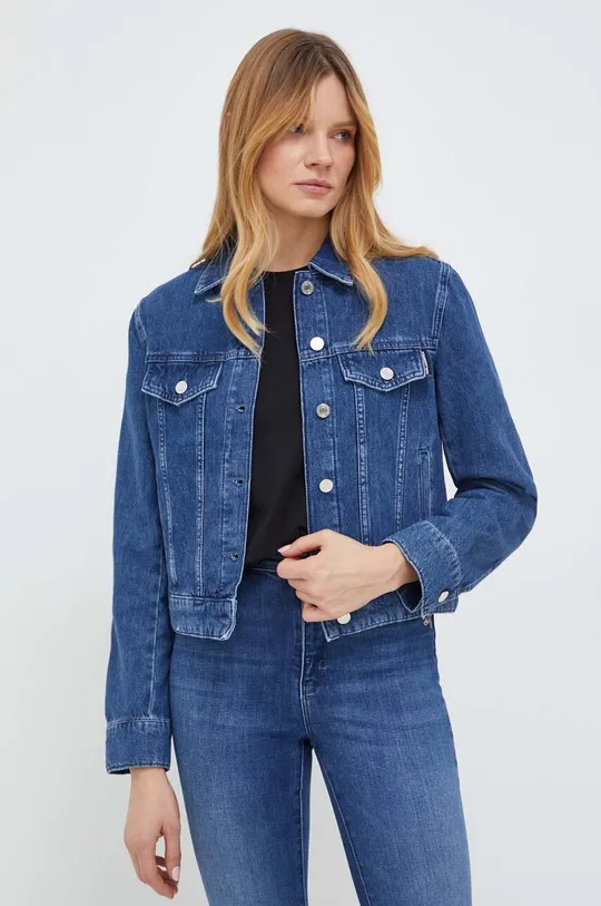 Jeans jakna Karl Lagerfeld modra