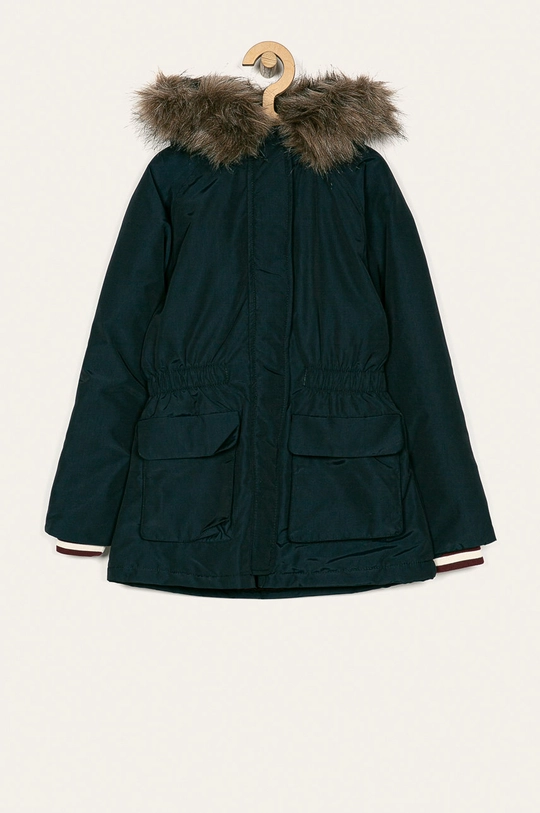 granatowy Name it - Parka dziecięca 122-164 cm Dziewczęcy