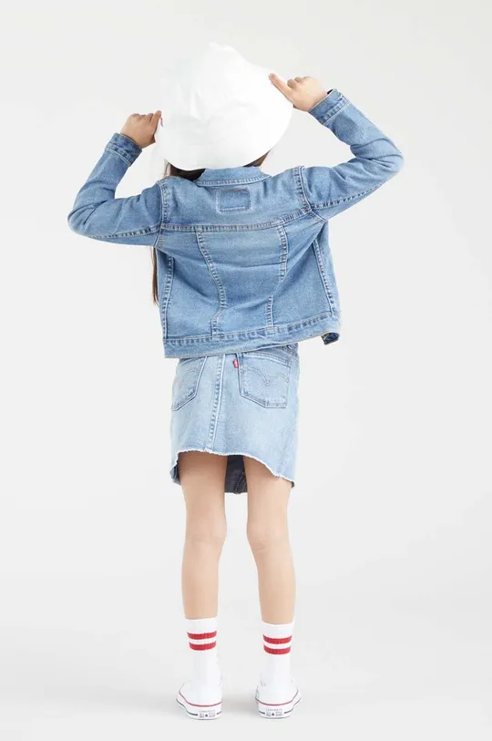 Levi's kurtka jeansowa dziecięca Dziewczęcy
