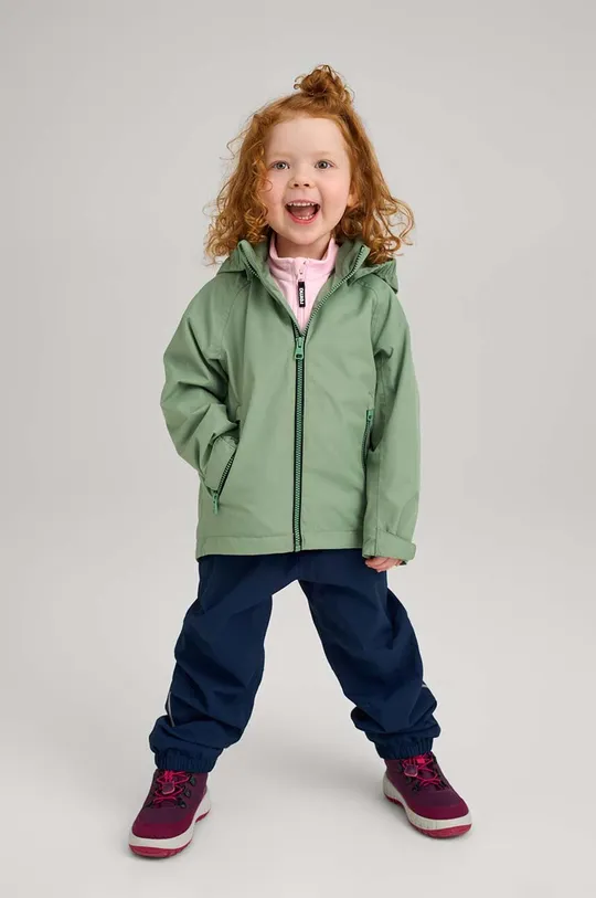 πράσινο Παιδικό μπουφάν για σκι Reima Soutu Παιδικά