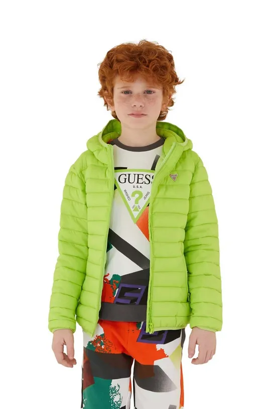 zelená Detská bunda Guess Detský