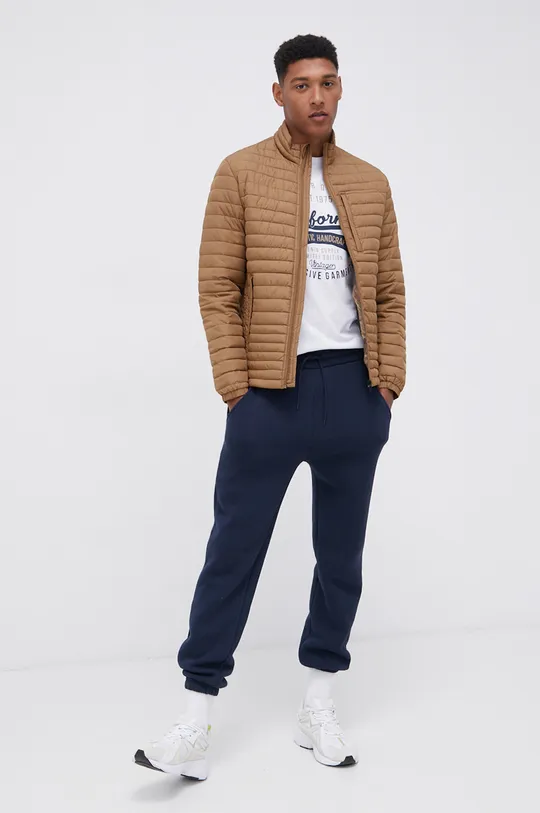 hnedá Bunda Premium by Jack&Jones Pánsky