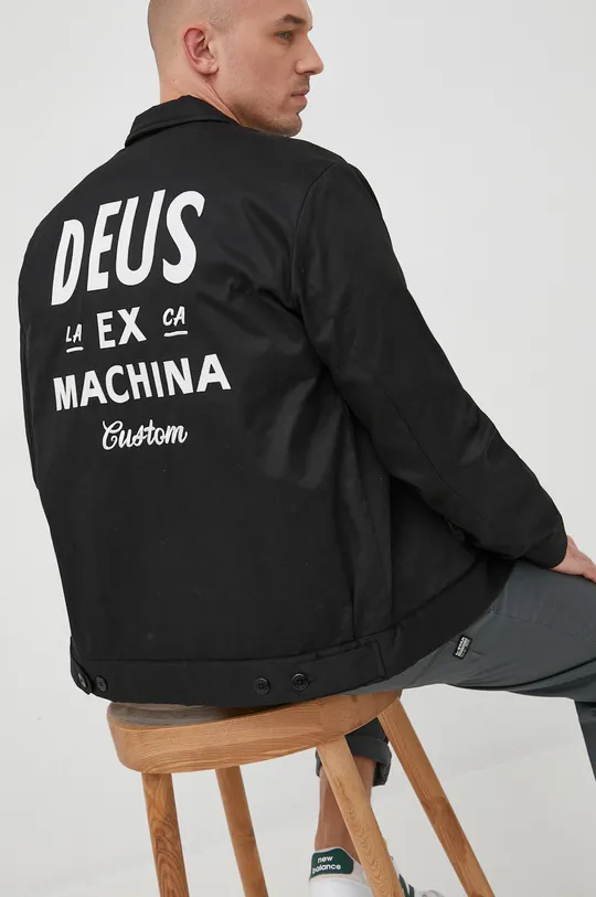 μαύρο Μπουφάν Deus Ex Machina Ανδρικά