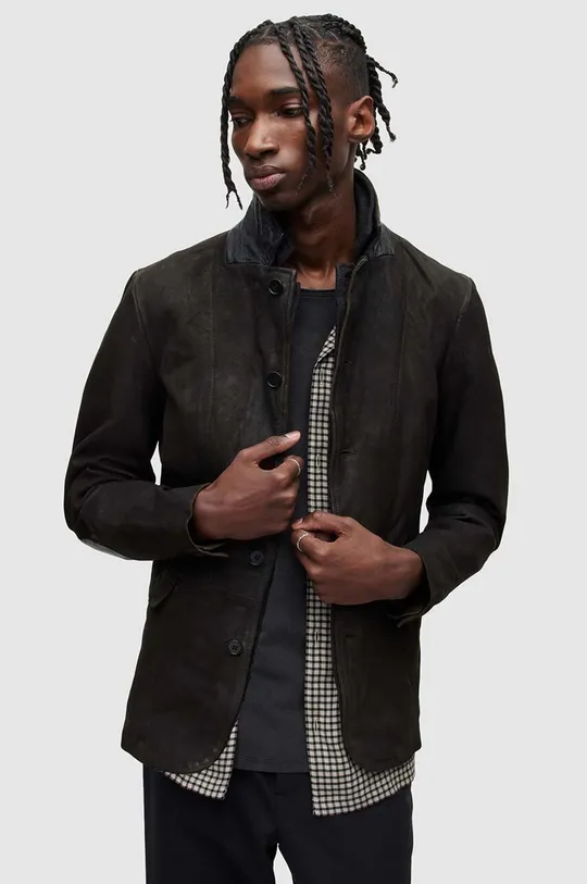 Замшевая куртка AllSaints 100% Натуральная кожа Подкладка: 100% Полиэстер